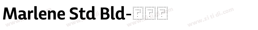 Marlene Std Bld字体转换